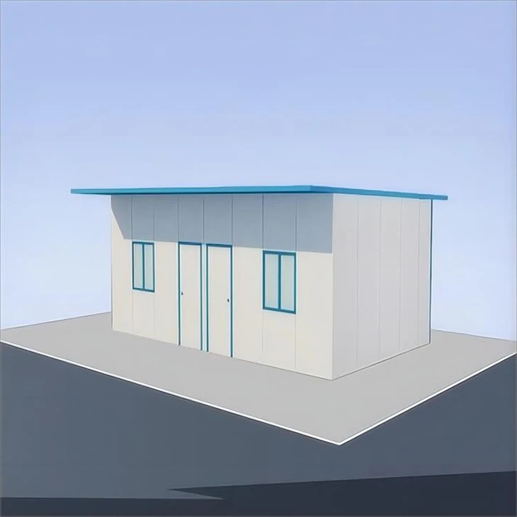 Single Double Slope Prefab House